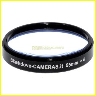 55mm. aggiuntivo macro +4 diottrie Blackdove per obiettivi a vite M55 Closeup.