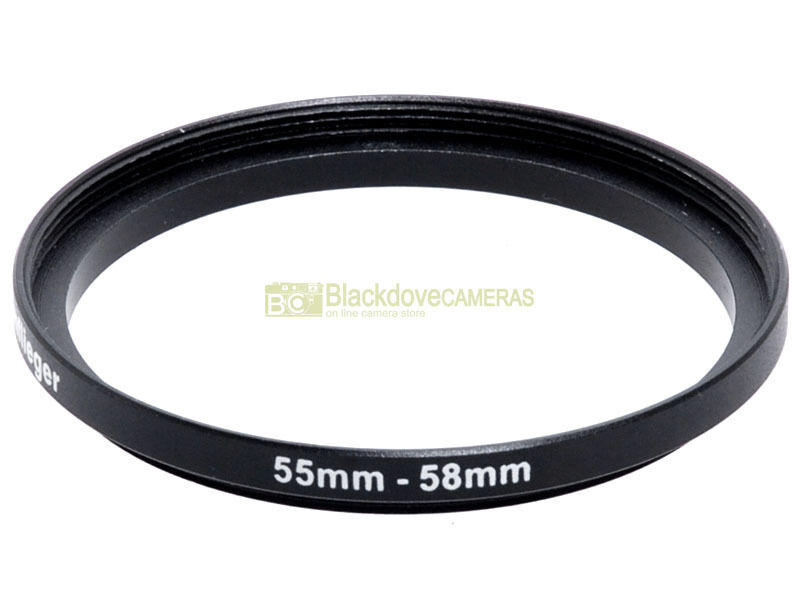 Fotocamera anello step up Filtro Adattatore 55mm a 58mm 