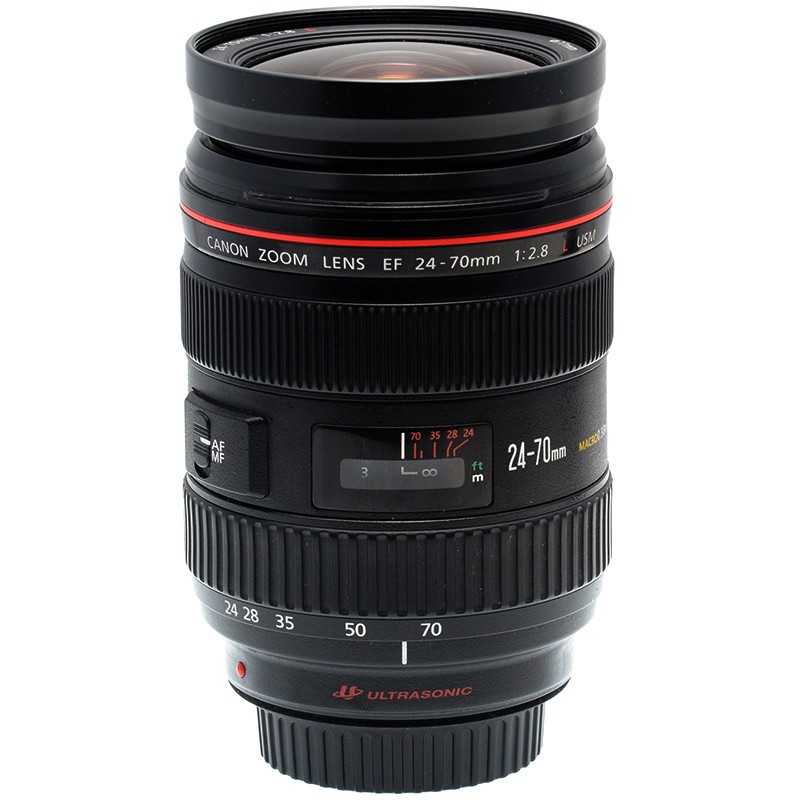 Canon EF 24‑70mm f/2.8 L USM Black – Obiettivo FX Full Frame per fotocamere EOS 2 Canon EF 24‑70mm f/2.8 L USM Black – Obiettivo FX Full Frame per fotocamere EOS - immagine 2