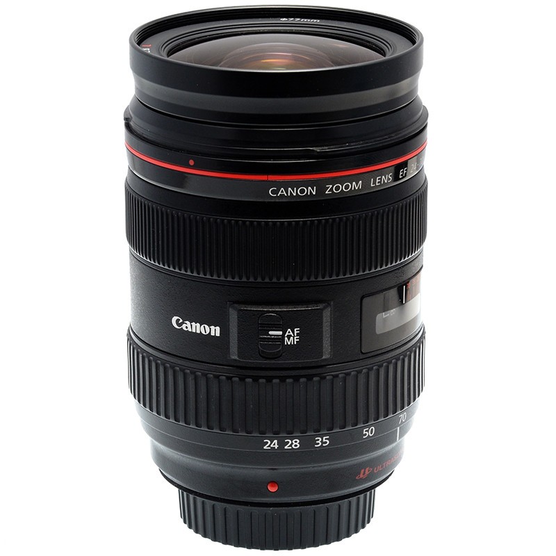 Canon EF 24‑70mm f/2.8 L USM Black – Obiettivo FX Full Frame per fotocamere EOS 3 Canon EF 24‑70mm f/2.8 L USM Black – Obiettivo FX Full Frame per fotocamere EOS - immagine 3