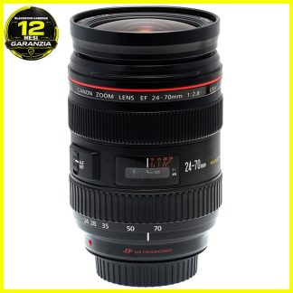 Canon EF 24‑70mm f/2.8 L USM Black – Obiettivo FX Full Frame per fotocamere EOS