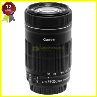 Canon EF-S 55-250mm f4-5.6 IS STM obiettivo zoom tele stabilizzato per reflex