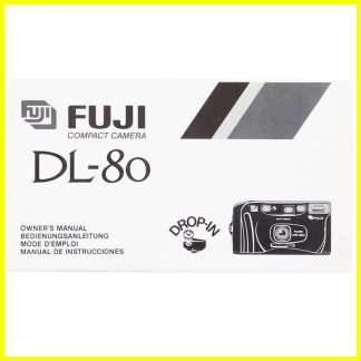 Home page 24 Fuji DL-80 Compact camera Owner's operating manual. User guide english FR DE ES