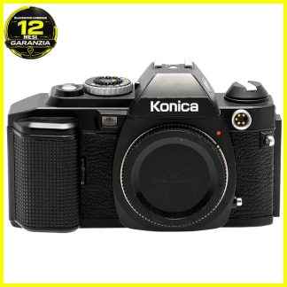 Home page 25 Konica FS-1 body black. Fotocamera reflex automatica a pellicola innesto AR.