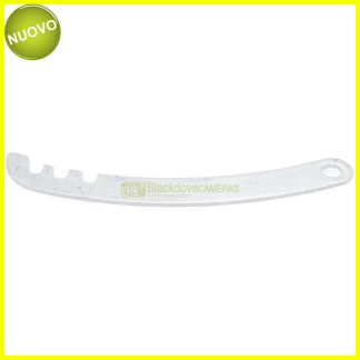 Leva sx blocco e regolazione piano ottica per folding Linhof Technika. Ricambio.