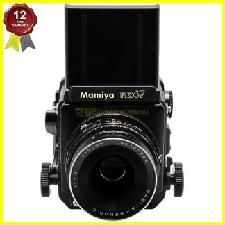 Mamiya RZ67 Professional con Sekor-C 90mm f/3.8, Pozzetto e Magazzino 120