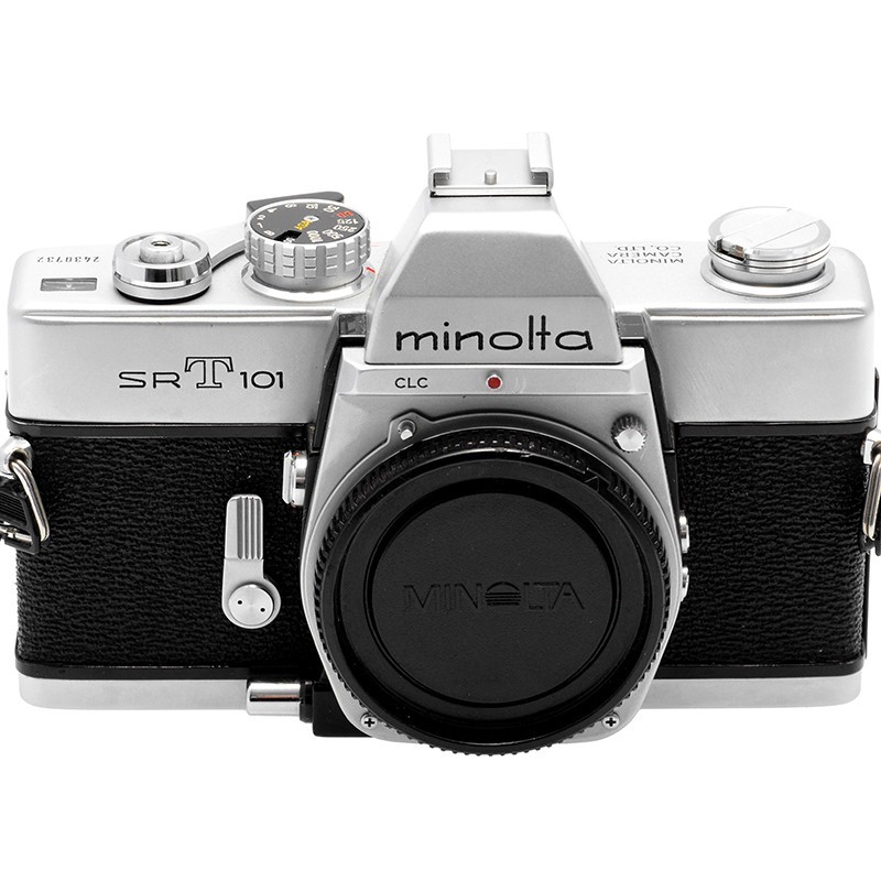 Minolta SRT-101 Silver Reflex 35mm Analogica Meccanica Fotocamera Ottima 2 Minolta SRT-101 Silver Reflex 35mm Analogica Meccanica Fotocamera Ottima - immagine 2