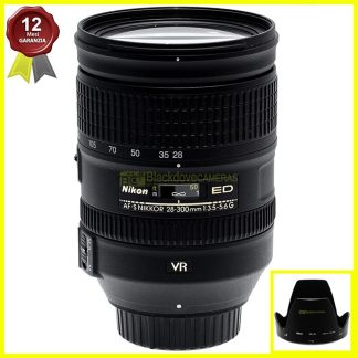 Nikon AF‑S 28‑300mm f/3.5‑5.6 G ED VR Obiettivo Full Frame per Reflex