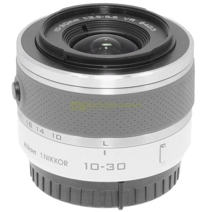 Obiettivo Nikon 1 Nikkor 10/30mm. f3,5-5,6 VR white per fotocamere mirrorless - immagine 3