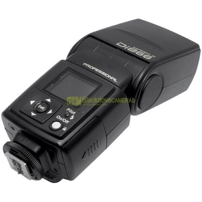 Nissin I600 Flash A Slitta Per Canon, Numero Guida 60, Zoom 24-105mm, Testa Inclinabile E Rotante - 3
