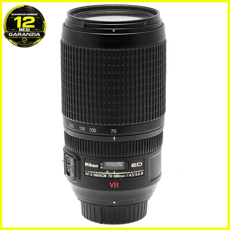 Nikkor AF‑S 70‑300mm f/4.5‑5.6G ED VR Obiettivo Tele Zoom per Nikon DSLR 1 Nikkor AF‑S 70‑300mm f/4.5‑5.6G ED VR Obiettivo Tele Zoom per Nikon DSLR