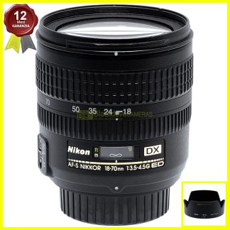 Nikon AF-S Nikkor 18/70mm. f3,5-4,5 G ED obiettivo per fotocamere digitali DX.
