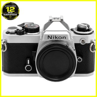Home page 28 Nikon FE Silver reflex a pellicola 35mm SLR vintage Nikon F mount
