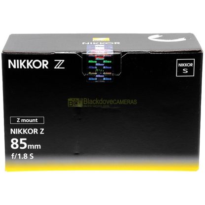 Nikon Z Nikkor 85mm f1,8 S obiettivo full frame FX per fotocamere mirrorless Z. - immagine 4