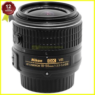 Obiettivo Nikon AF-S DX 18-55mm f/3.5-5.6G VR II - Zoom Compatto per Reflex DX