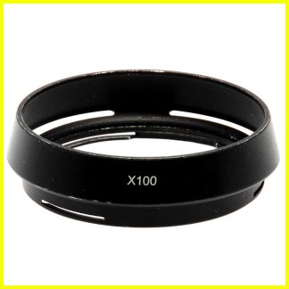 Paraluce compatibile in alluminio per Fujifilm FinePix serie X100 LH-X100 Black