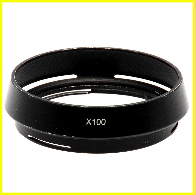 Paraluce compatibile in alluminio per Fujifilm FinePix serie X100 LH-X100 Black 1 Paraluce compatibile in alluminio per Fujifilm FinePix serie X100 LH-X100 Black