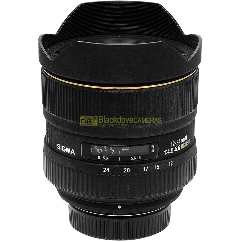 SIGMA 12-24mm F4.5-5.6 II DG HSM EFマウントカメラ - レンズ(ズーム)
