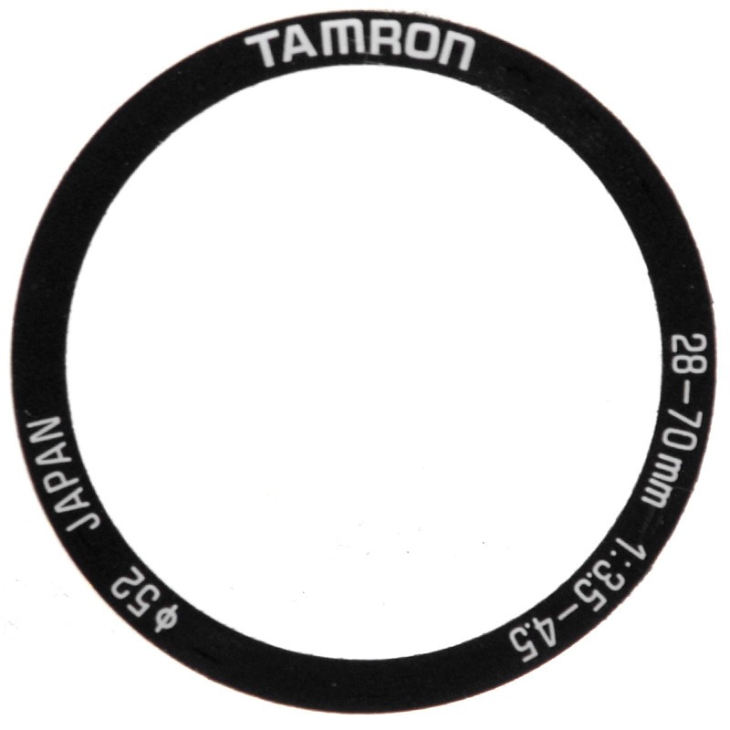 Tamron 28-70mm f/3.5-4.5 CF anello modanatura frontale Front ring 2 Tamron 28-70mm f/3.5-4.5 CF anello modanatura frontale Front ring - immagine 2