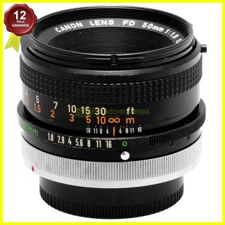 Fotocamere e obiettivi usati garantiti | Blackdove Cameras 35 Canon FD 50mm f/1.8 S.C. Obiettivo Manual Focus per Fotocamere analogiche FD/FL