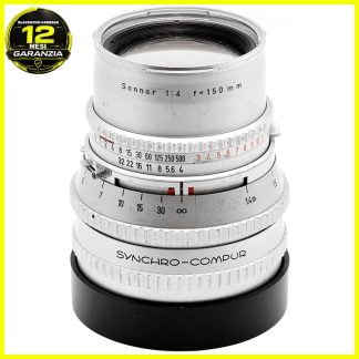Fotocamere e obiettivi usati garantiti | Blackdove Cameras 41 Carl Zeiss Sonnar 150mm. f/4 Silver Tele obiettivo per fotocamere Hasselblad V