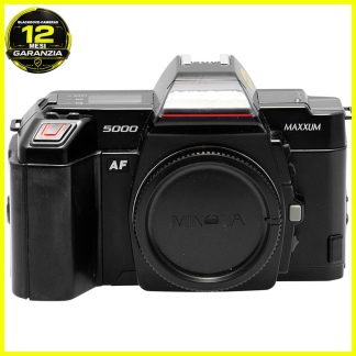 Fotocamere e obiettivi usati garantiti | Blackdove Cameras 33 Minolta Maxxum 5000 AF. Fotocamera reflex analogica autofocus anni '80