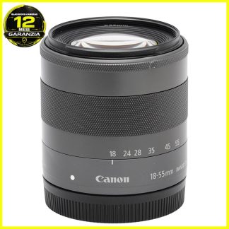 Home page 31 Obiettivo Canon EF-M 18/55mm. f3,5-5,6 IS STM per fotocamere mirrorless digitali