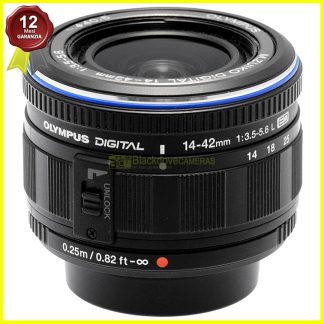 Olympus M.Zuiko Digital 14-42mm f/3.5-5.6 ED Black Obiettivo Micro 4/3 MFT Zoom