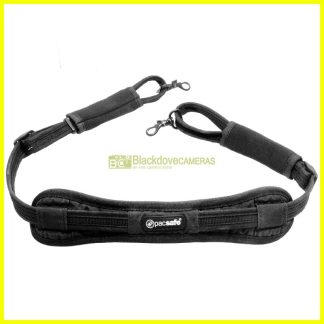 Tracolla universale imbottitita PacSafe con moschettoni, per fotocamere.