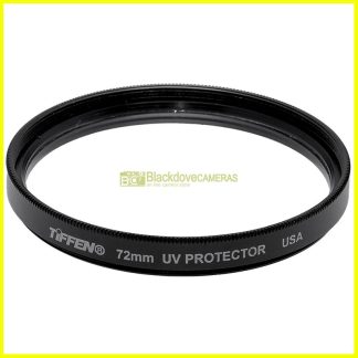 72mm Filtro UV Protector Tiffen per obiettivi a vite M72. UltraViolet filter.