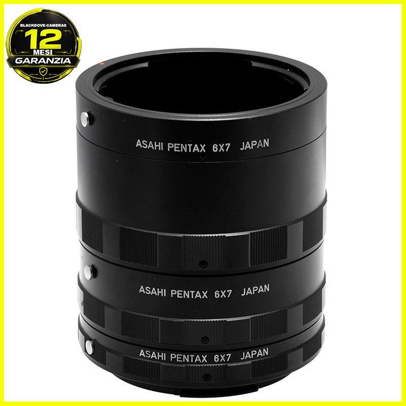 Asahi Pentax 6x7 Kit 3 anelli Close-UP 1-2-3 per fotocamere Medio Formato 6x7 1 Asahi Pentax 6x7 Kit 3 anelli Close-UP 1-2-3 per fotocamere Medio Formato 6x7