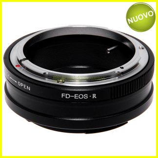 Canon FD/FL to EOS R Adattatore per Obiettivi Vintage su Fotocamere RF. Adapter.