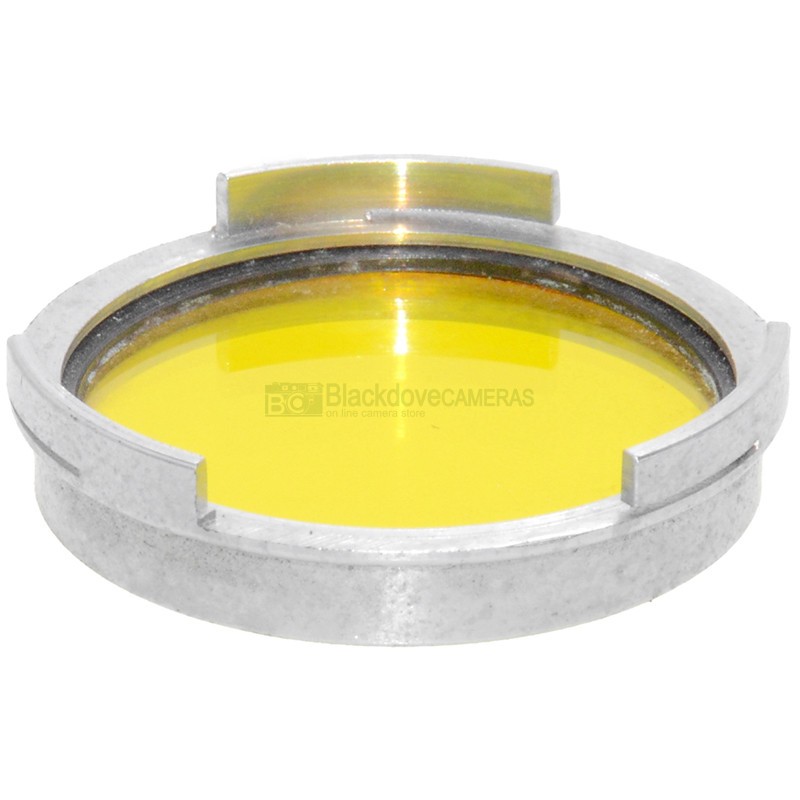 Filtro push-on 25mm. giallo Kelpan.  Yellow Y2 Vintage lens filter. - immagine 4