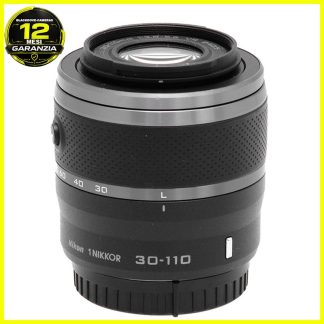 Home page 25 Nikon 1 Zoom Nikkor 30‑110mm f3,8‑5,6 VR Tele Tecnico Black per Mirrorless 1