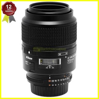 Nikon AF-D Micro Nikkor 105mm f/2.8 - Obiettivo Macro Professionale 1:1