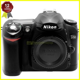 Nikon D50 Corpo Fotocamera Digitale Reflex 6.1MP Macchina fotografica Testata