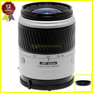 Obiettivo Minolta 28/100mm f3,5-5,6 D Silver Macro A-mount per Sony e Minolta AF