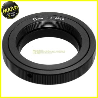 Adattatore T2 per fotocamere M42 Anello per Telescopio Microscopio Obiettivo