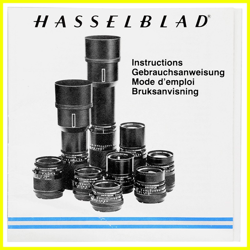 Hasselblad CF Lenses Manual Instructions EN FR DE SE Distagon Planar Sonnar 1 Hasselblad CF Lenses Manual Instructions EN FR DE SE Distagon Planar Sonnar