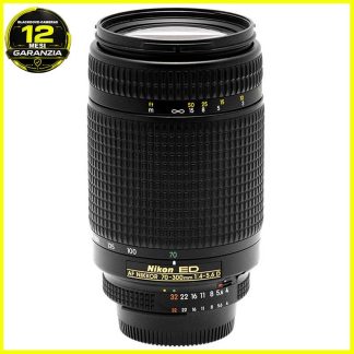 Nikon 70‑300mm f/4‑5.6D ED AF Telezoom per Reflex Digitali e a Pellicola
