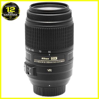 Nikon AF-S 55-300mm f/4.5-5.6 G ED DX VR Nikkor Obiettivo zoom Stabilizzato