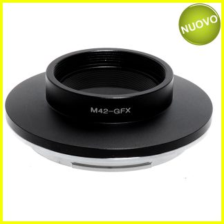 Adattatore M42→Fuji GFX Anello per montare ottiche a vite M42 su medio formato