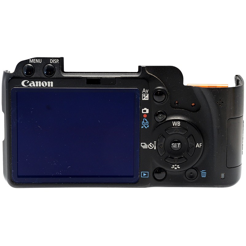 Canon EOS 500D Rear Cover ricambio originale dorso con tasti display e sportello 3 Canon EOS 500D Rear Cover ricambio originale dorso con tasti display e sportello - immagine 3