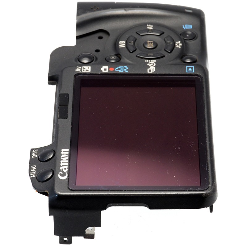 Canon EOS 500D Rear Cover ricambio originale dorso con tasti display e sportello 5 Canon EOS 500D Rear Cover ricambio originale dorso con tasti display e sportello - immagine 5