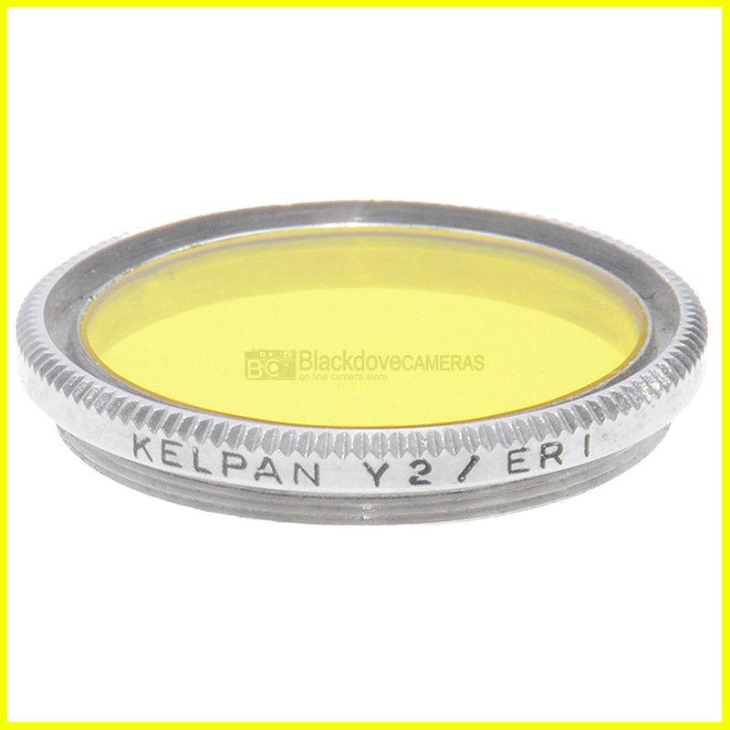 Filtro colorato giallo Y2 Kelpan ER 1 innesto a vite. ER1 Yellow filter