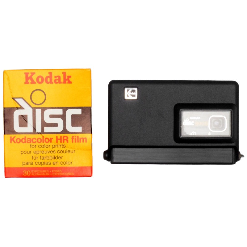 Kodak Disc 2000 Camera Fotocamera compatta vintage, con una confezione pellicola 5 Kodak Disc 2000 Camera Fotocamera compatta vintage, con una confezione pellicola - immagine 5