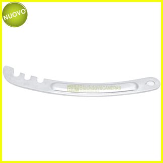 Leva sx blocco/regolazione piano ottica per folding Linhof Technika. Ricambio.