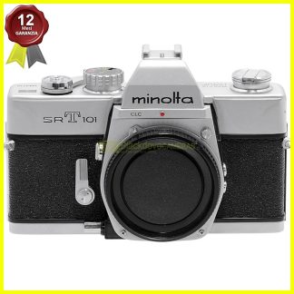 Minolta SRT 101 Corpo Macchina Reflex Vintage 35mm - Testata con Garanzia