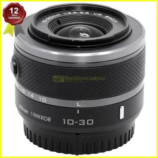 Nikon 1 Nikkor 10-30mm f/3.5-5.6 VR Nero Black Obiettivo per Nikon J1 J2 V1 V2