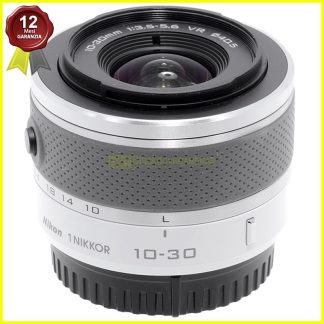 Nikon 1 Nikkor 10-30mm f/3.5-5.6 VR White – Obiettivo Bianco per Nikon J1 J2 V1